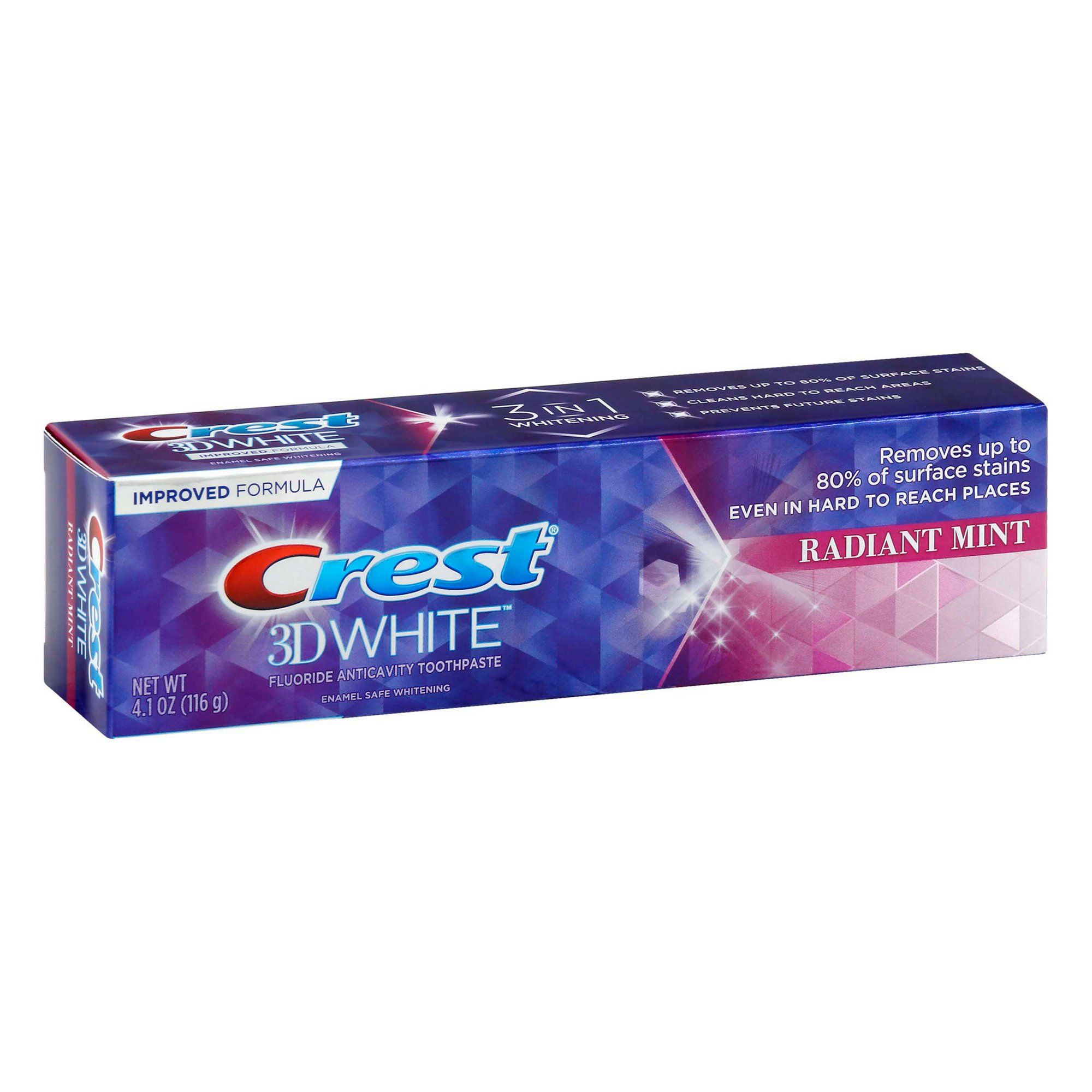 Bělicí zubní pasta Crest 3D White Radiant Mint