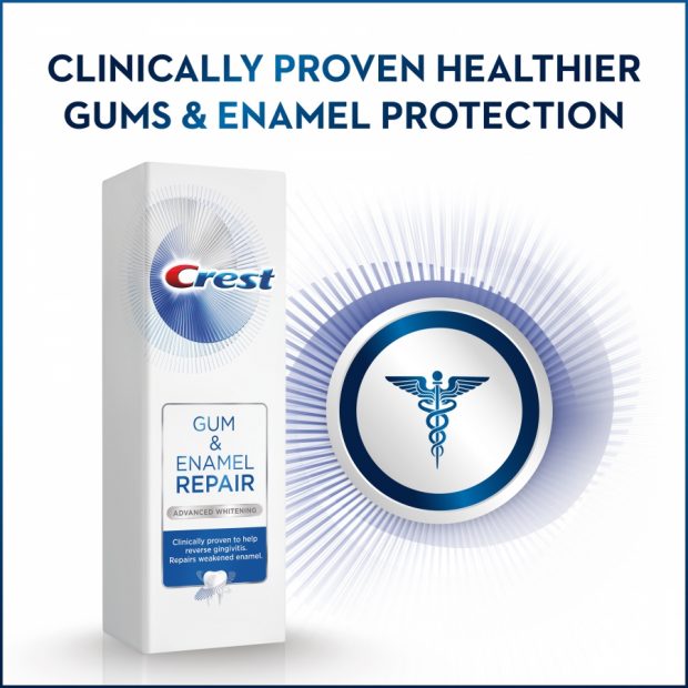 Zubní pasta proti zánětu dásní Crest GUM & ENAMEL REPAIR